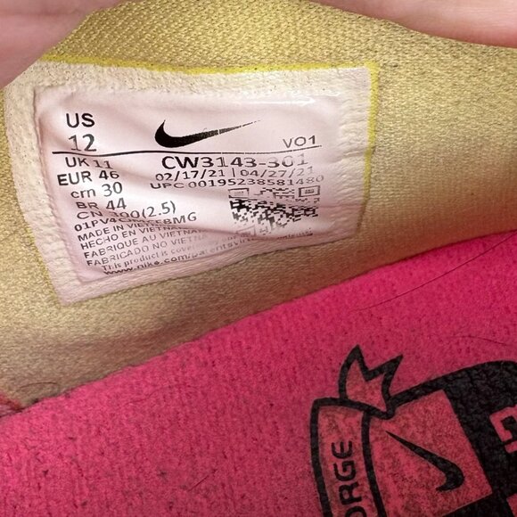 Nike Paul George Daughters Green Glow CW3143-301 - Picture 8 of 8